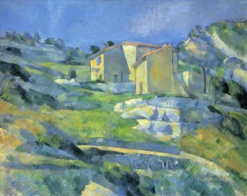 Casas en el LEstaque Paul Cezanne Pinturas al óleo